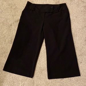 Black Dress Capris